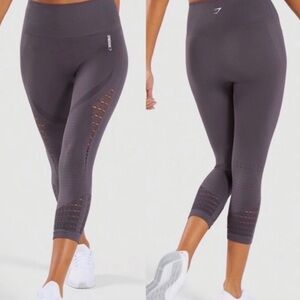 Gymshark Energy Grey Seamless 7/8 Leggings